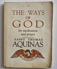 The Ways of God St. Thomas Aquinas 1995 Sophia Institute Press Paperback picture