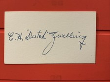 Dutch Zwilling 🔥MLB: 1910 Chicago White Sox 🔥Autograph Cut ⚾️⚾️ picture