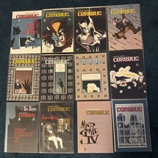Cerebus Comics lot #53-64 Church & State 1 Aardvark-Vanaheim 12 books VF/NM picture