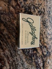 Gallaghers Bar & Restaurant Oakland Matches Vintage New Unstruck picture