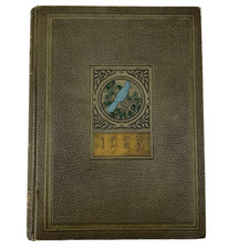 RARE  1925 CREIGHTON UNIVERSITY YEARBOOK - THE BLUE JAY - Hardcover picture