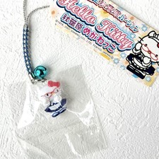 SANRIO Gotochi Local Hello Kitty Vintage Limited Keychain 2007 with Glasses F/S picture