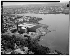 Photo:Fall River MA Charlton Mill Aerial View 1968 Howe Crawford Streets picture