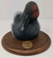 Ducks Unlimited Vintage Canvasback Duck Statue With Coin  picture