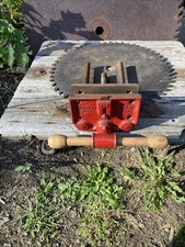 Vintage 6”Columbian Vise 6CD Under Bench Woodworker Vise Cleveland Ohio USA picture