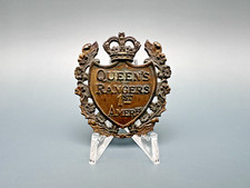 OLDER CANADA ARMY QUEEN'S RANGERS 1ST AMERICAN BADGE INSIGNIA BY SCULLY picture