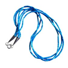 VTG Native American Lapis Necklace Multi Strand Beaded Sterling Silver 925 16