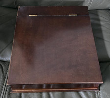 VTG The Bombay Company Wooden Lap Desk, Stationary Writing Box, Excellent picture