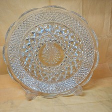 Vintage Anchor Hocking Wexford Glass 5 Part Divided Relish Dish Tray  picture