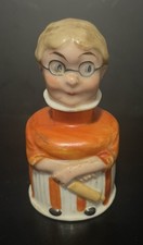 Antique Carter's Inx Figure MA Inkwell Ink Bottle January 6th 1914 Germany picture