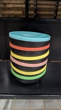 VTG Set of 6 MCM Reinecke Therm-O-Bowl Tripod Footed Bowls  - Atomic Era picture