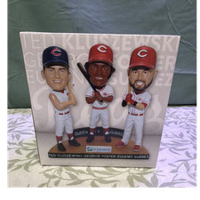 Reds Queen City Sluggers Triple Bobblehead Ted Kluszewski George Foster Eugenio… picture