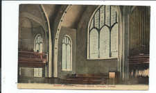 Postcard Carthage Illinois Ill Il Interior Methodist Episcapal Church picture
