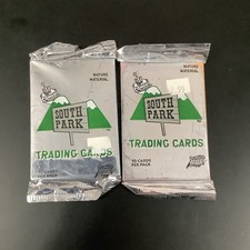 2 Sealed Packs 1998 Comic Images South Park Trading Cards ULTRA RARE 10 Cards Ea picture