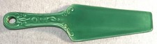 Vintage FIESTA KITCHEN KRAFT   GREEN PIE CAKE LIFTER picture