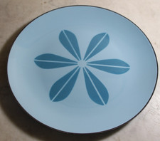 Vintage Catherineholm Norway Blue Enamel Lotus 10