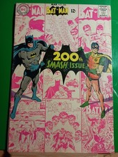 1968 DC Comics Batman Issue 200 Neal Adams Cover Artist  picture