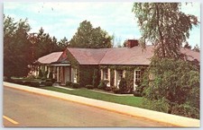 Denison University American Commons Club House Granville Ohio Postcard 1967 picture