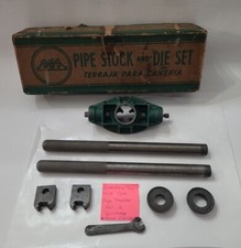 Greenfield Tap & Die Set Pipe Stock Threader GTD No. 2 Tool Orignal Vintage ⬇️ picture