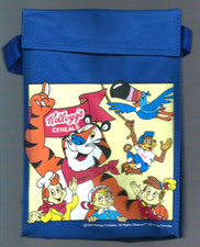 KELLOGG CEREAL CHARACTERS INSULATED LUNCH BAG -- 9