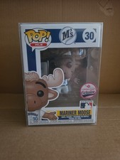 MLB Mariners Moose Funko Pop #30 T-Mobile Exclusive White Jersey picture