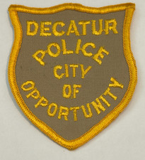 Vintage Decatur Alabama Police Patch Unused picture