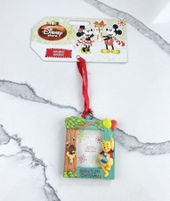 Disney Baby’s First Christmas Picture Frame Christmas Ornament Pooh Bear New picture