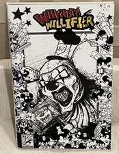 WhyNot? Willie Psycho Clown Sketch Cover SIGNED BY Chris Fredericks w/COA - OA picture