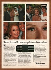1981 Tokina Camera Zoom Vintage Print Ad/Poster Wedding Photography Retro Art picture