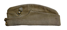 WW2 ROYAL ARTILLERY OFFICERS CAP,+ INSIGNIA ORIGINAL UNTOUCHED ,KIA ITALY. picture