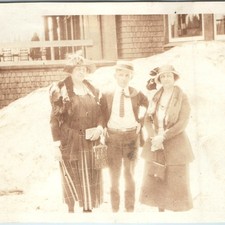 1923 Rocky Mtn Park CO 15ft Snow Bank Photo 4