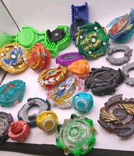 Beyblade Lot  Beyblades, Launchers and Accessories Used picture