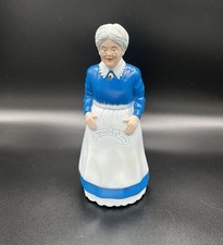 VTG 70s GrandMa's Cookies Coin Bank w/ Stopper Promo Advertising Novelty Savings picture