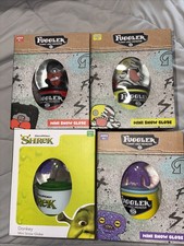FUGGLER MINI SNOWGLOBE Set - FUNNY UGLY MONSTER & Shrek picture