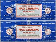 Satya Sai Baba Nag Champa Agarbatti Pack of 2 Incense Sticks Boxes 250gms... picture