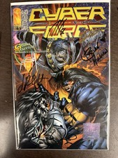 Cyberforce #27  1 Of 100 Signed Holguin Finch Weems Quesada and Palmiotti COA picture
