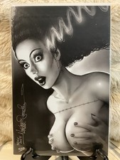 Zirty Girlz #4 SIGNED w/COA Nathan Szerdy Bride Of Frankenstein Variant 2024 NM+ picture