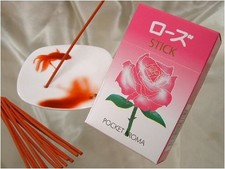 Kohgen Daihatsu Pocket Aroma Sticks, Rose PO-6 picture