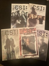 CSI Crime Scene Investigation Issues 1-5 IDW Comics 2003. picture