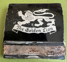 Vintage Matchbook: The Golden Lion, Olympic Hotel, Seattle, WA, Front-Strike picture