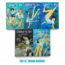 Children of the Sea Vol 1-5 English Manga by Daisuke Igarashi. Loose Set. picture