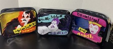 Disney x Wet N Wild Villains Lot of 3 Cosmetic Bag Evil Queen/Cruella/Ursula picture