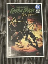 absolute green arrow 1 Double Signed W/coa picture