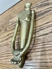 Vintage Brass Victorian Style Gold Door Knocker picture
