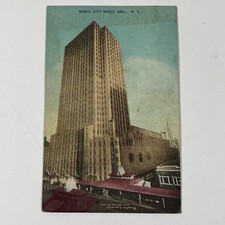 Postcard Radio City Music Hall New York City NY New York 1934 picture