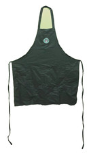 BARISTA HUNTER green Employee Uniform Barista Bib Full Apron no adjustable picture