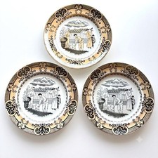 Three Antique Petrus Regout Maastricht 
