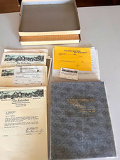 Roycrofters East Aurora NY 1935 Letters & Connable Genealogy Book Elbert Hubbard picture