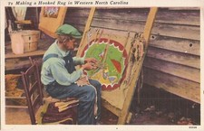 NORTH CAROLINA - Making a Hooked Rug picture