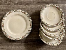 Vintage Edwin Knowles China Set Rare- 6pc Replacement China Set Rare picture